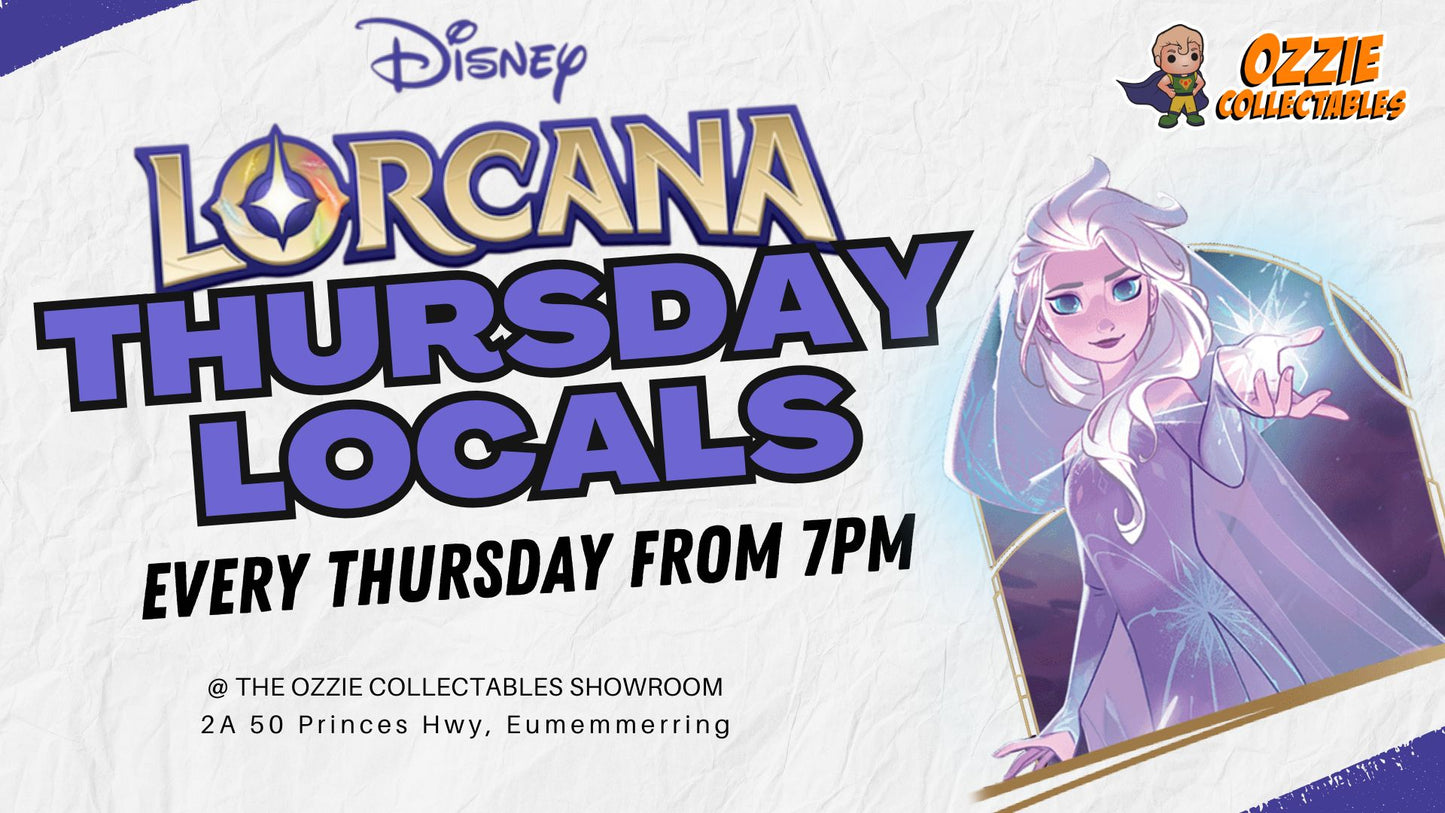 Disney Lorcana Locals Thursday 7pm