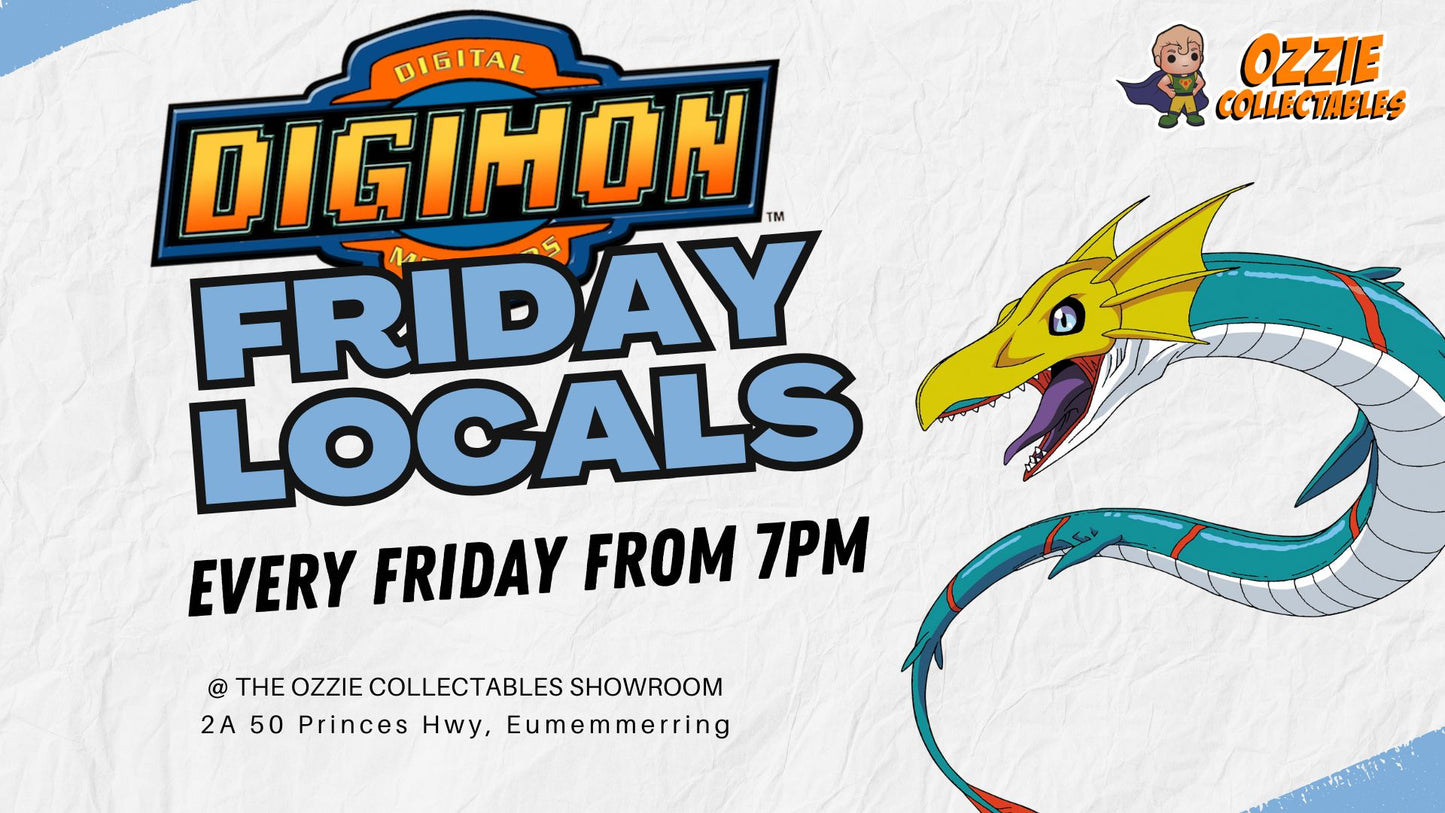 Digimon Locals Friday 7pm