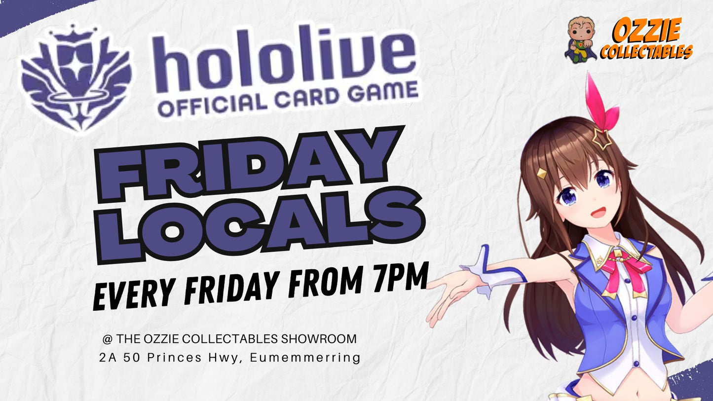 Hololive Official Card Game Locals Friday 7pm