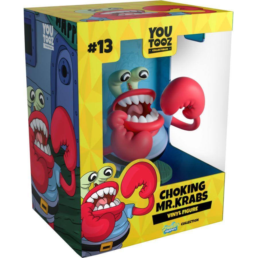 SpongeBob SquarePants - Choking Mr. Krabs 3.5" Vinyl Figure