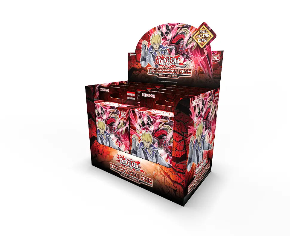 Yu-Gi-Oh! - The Crimson King Structure Deck (Display of 8)