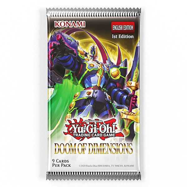Yu-Gi-Oh! - Doom of Dimensions Booster Pack