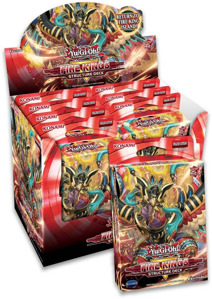 Yu-Gi-Oh! - Revamped: Fire Kings Structure Deck (Display of 8) Yu-Gi-Oh! - Revamped: Fire Kings Structure Deck (Display of 8)