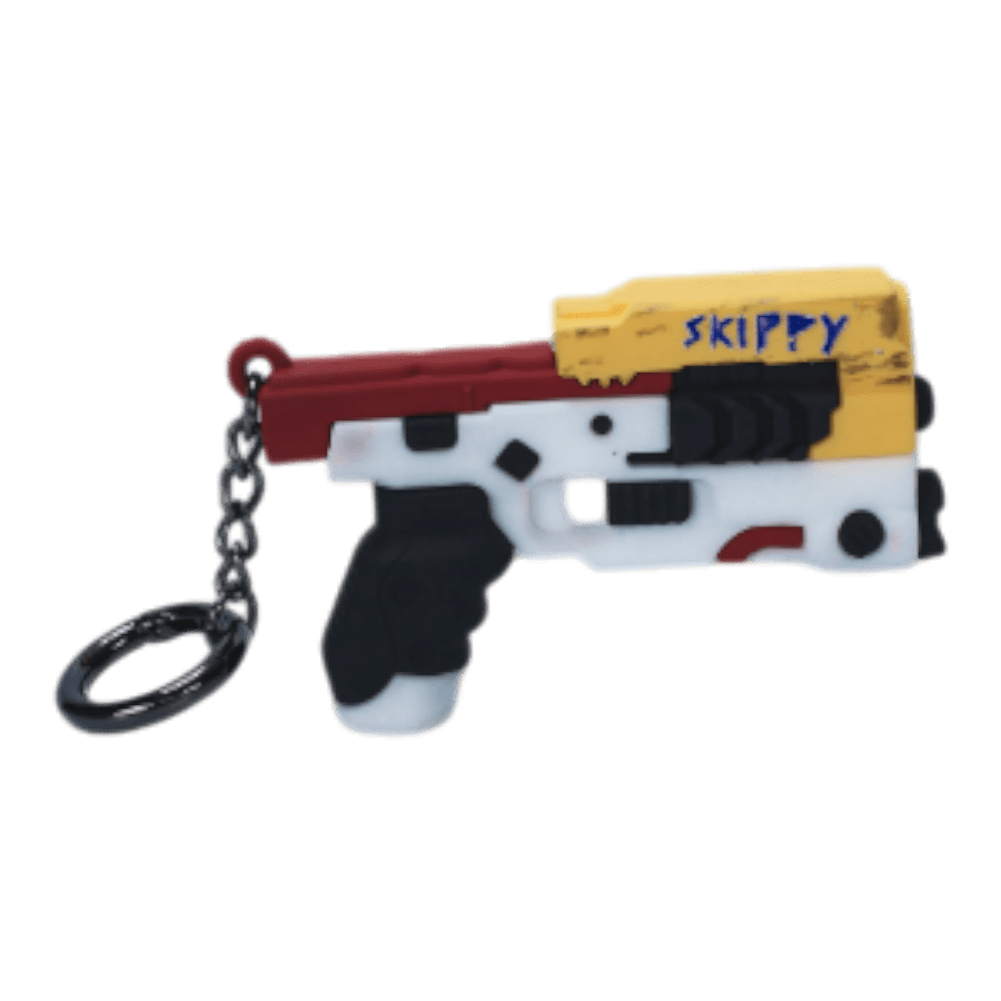 Cyberpunk 2077 - Skippy Blaster Replica Softtouch Keychain