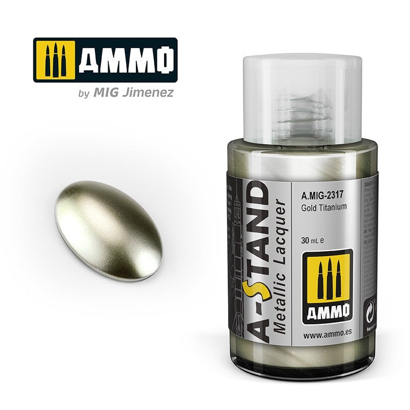 Ammo by MIG - A-Stand - Gold Titanium 30ml