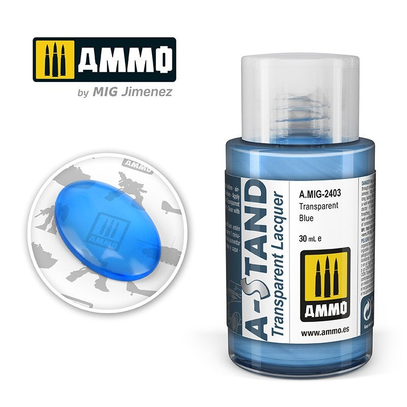 Ammo by MIG - A-Stand - Transparent Red 30ml