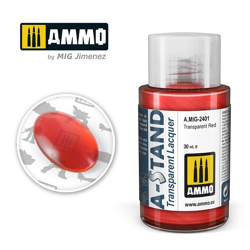 Ammo by MIG - A-Stand - Transparent Blue 30ml