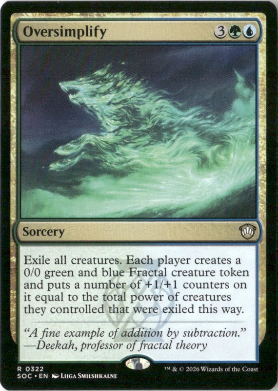 Oversimplify - Commander: Secrets of Strixhaven