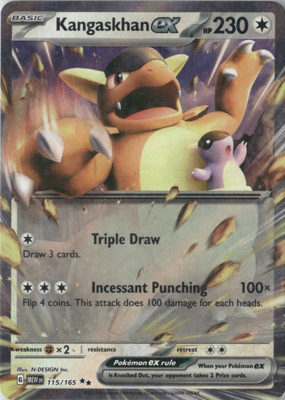 Kangaskhan ex - 115/165 - SV: Scarlet & Violet 151