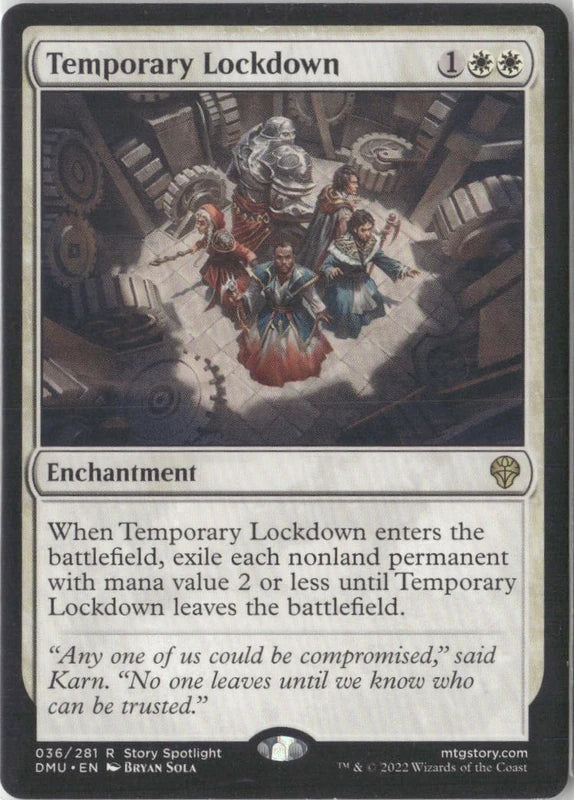 Temporary Lockdown - Dominaria United