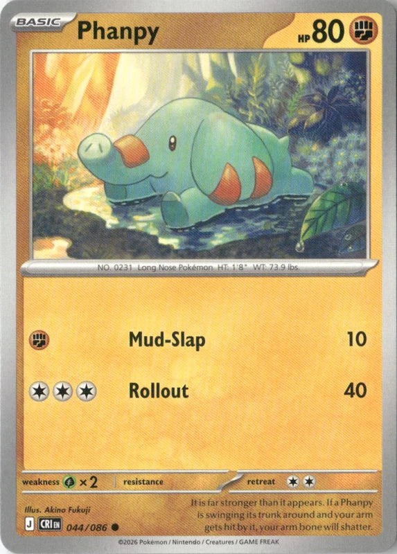 Phanpy - ME04: Chaos Rising
