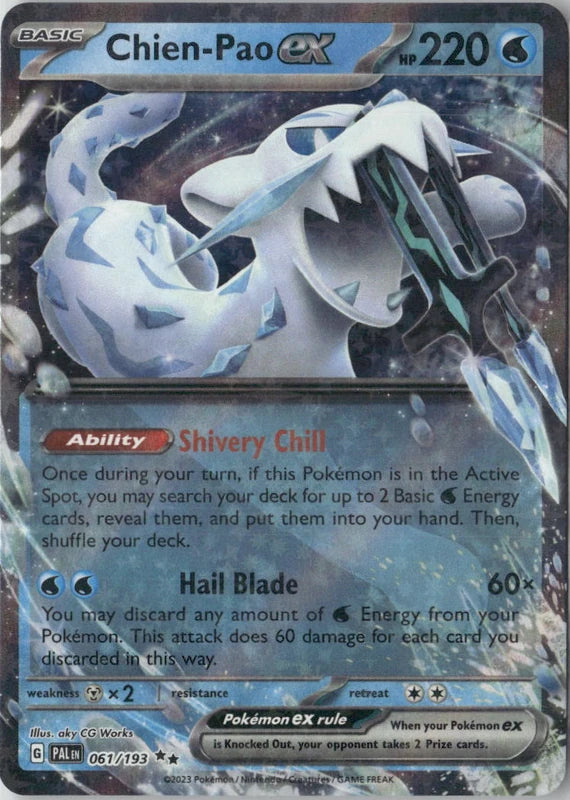 Chien-Pao ex - 061/193 - SV02: Paldea Evolved