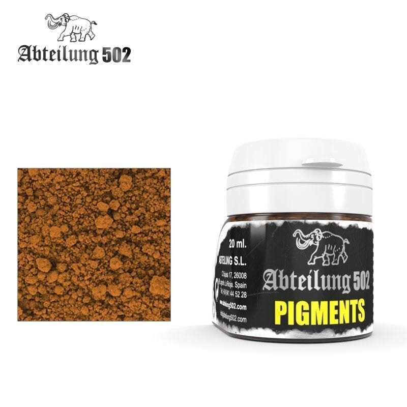 Abteilung 502 - Pigments - Ochre Rust