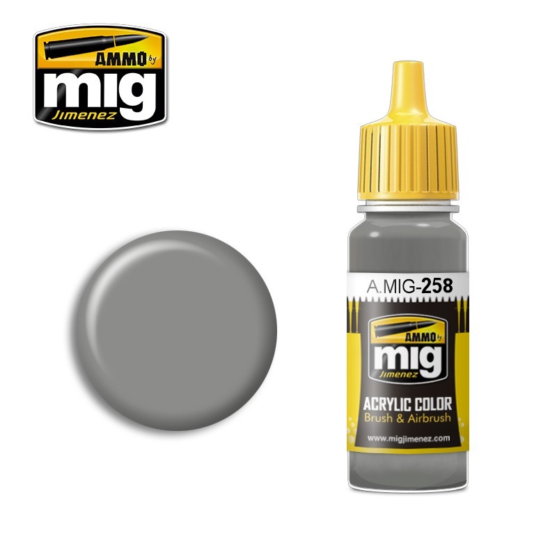 Ammo by MIG - Acrylic Color - Ija Grey Green 17ml