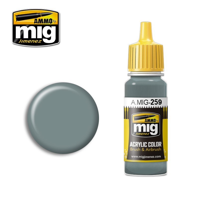 Ammo by MIG - Acrylic Color - Ija Light Grey Green 17ml