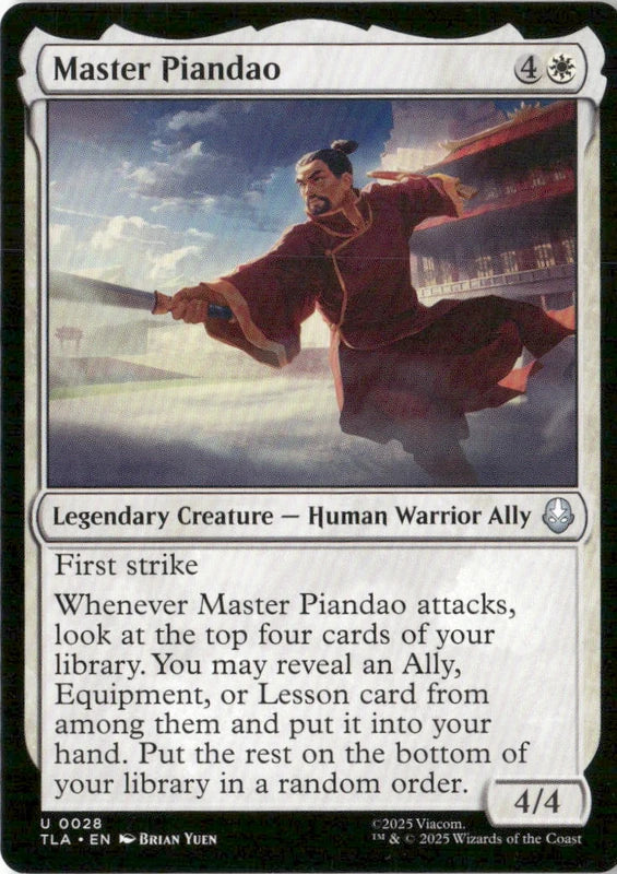 Master Piandao - Avatar: The Last Airbender