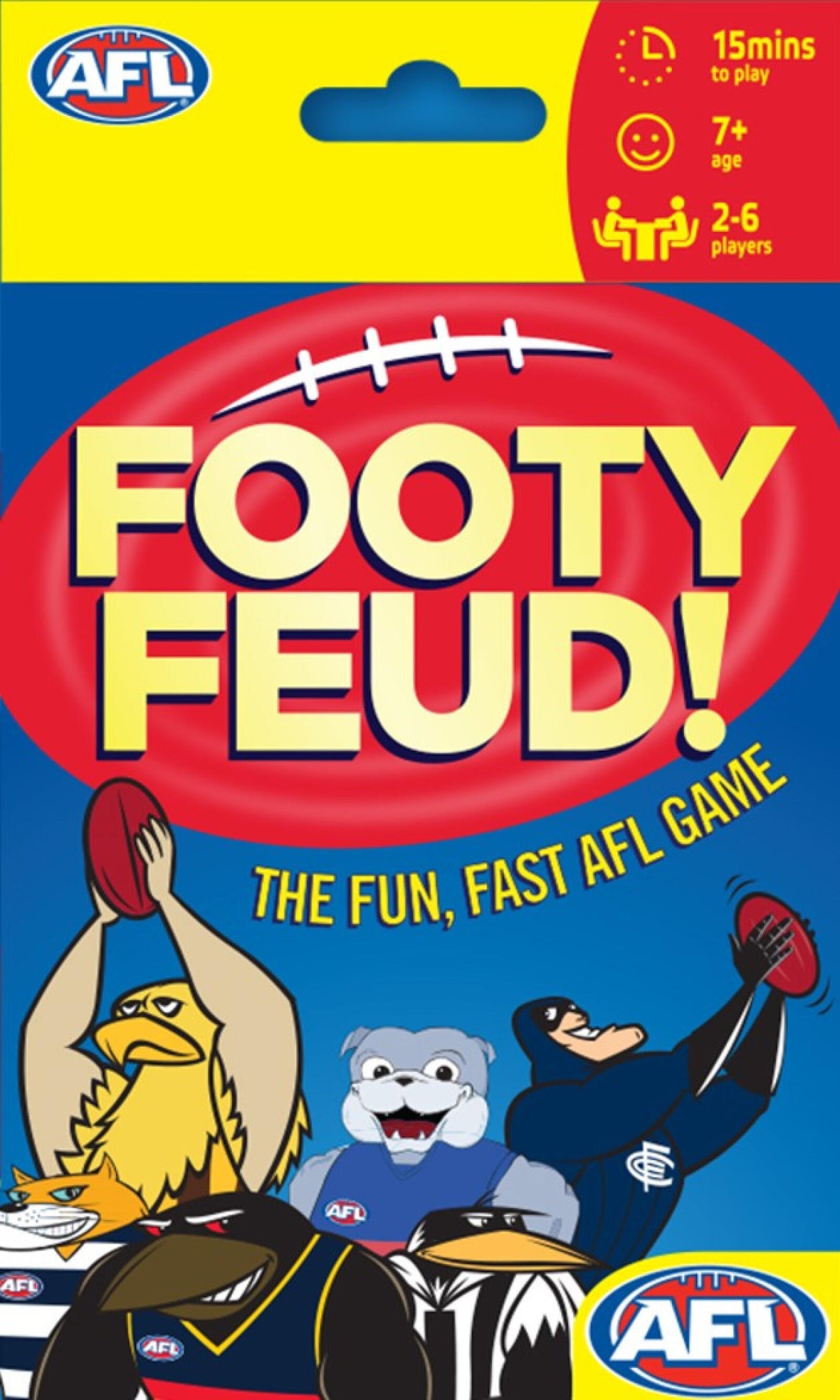 AFL Footy Feud + NRL Footy Feud Rookie (12 in the Assortment) (6x AFL Footy Feud and 6x NRL Footy Feud Rookie)