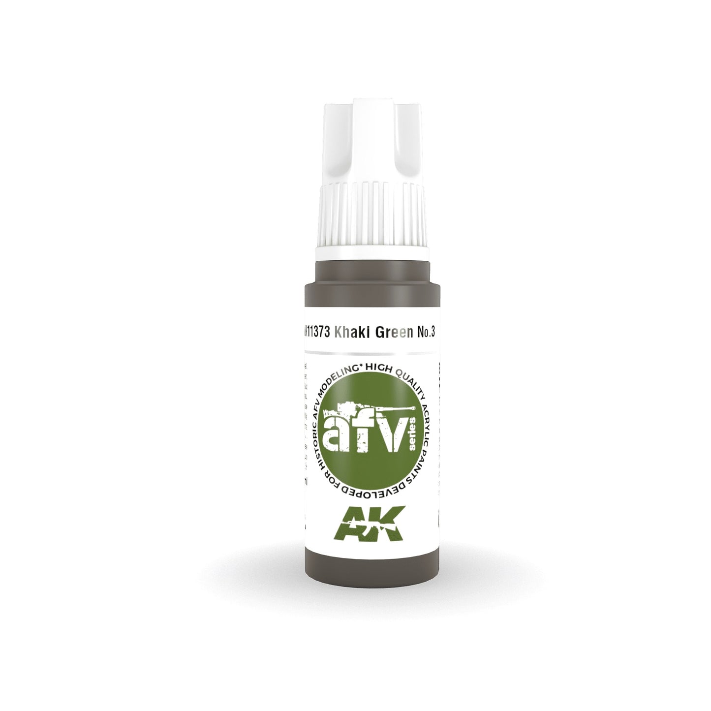 Ak Interactive - 3 Gen Acrylics - Khaki Green No.3