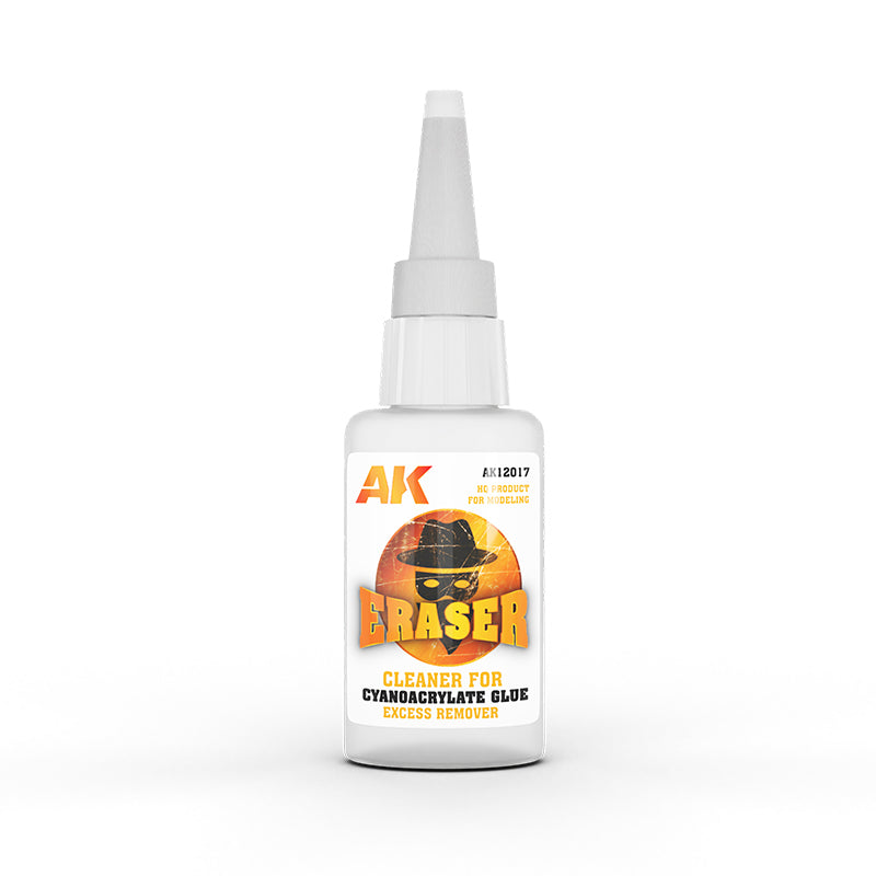 Ak Interactive - Basics - Eraser Cleaner For Cyanocrylate (Excess Remover)