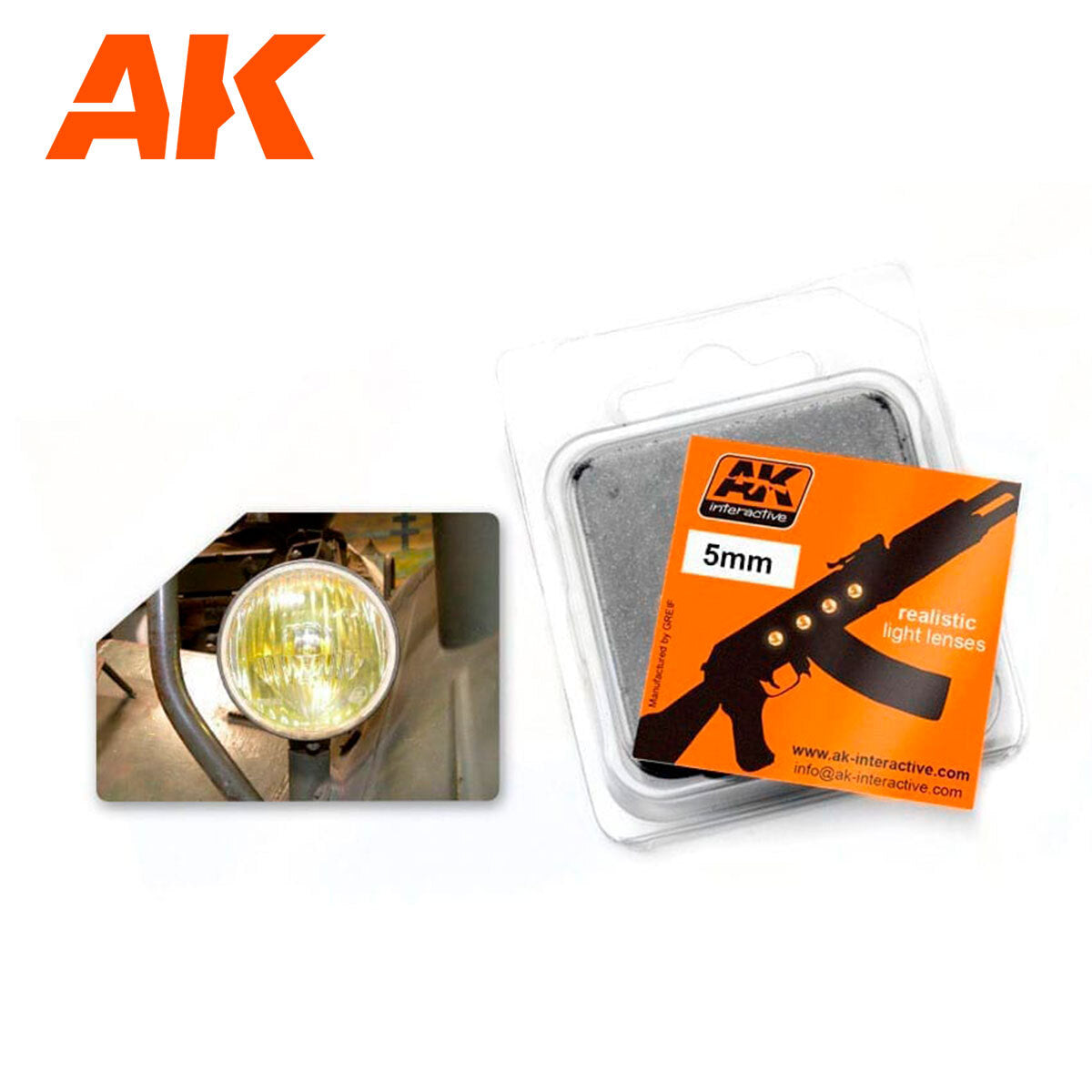 Ak Interactive - Accessories - Amber 5mm