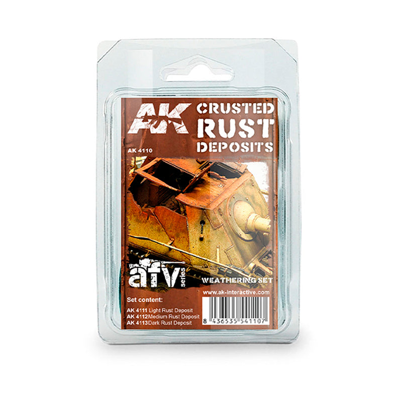 Ak Interactive - Weathering Sets - Crusted Rust Deposits