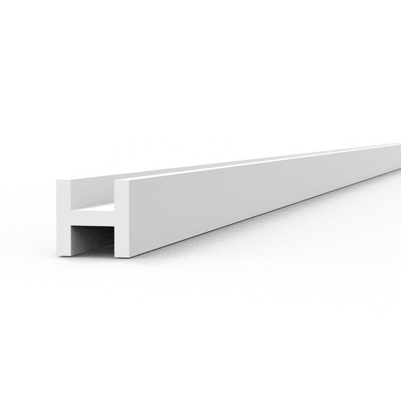 Ak Interactive - Styrene - Beams H Shape 1.5 X 1.5 X 350 mm X 4 Units