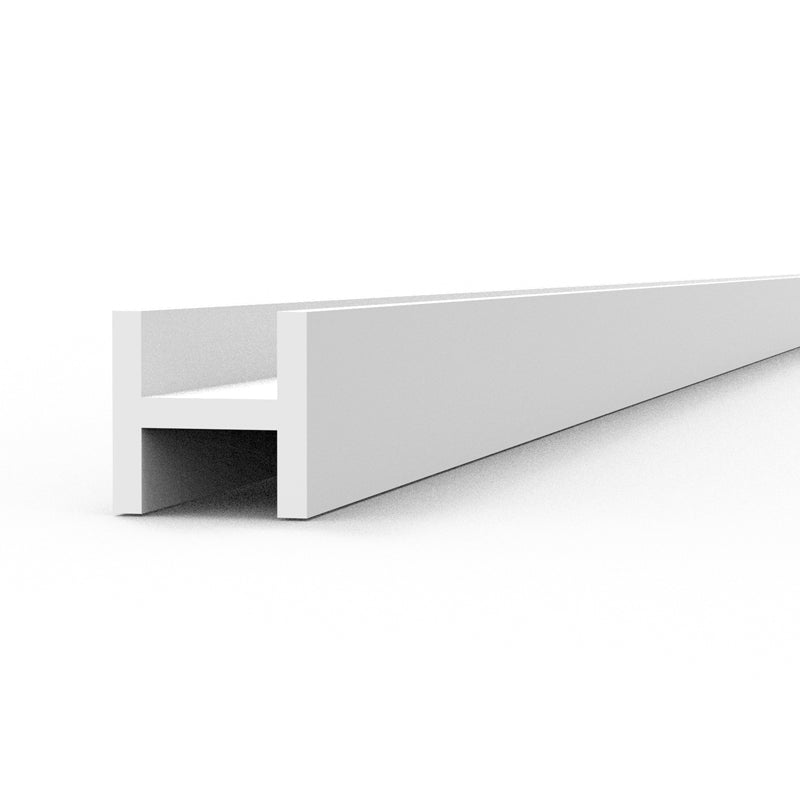 Ak Interactive - Styrene - Beams H Shape 2.0 X 2.0 X 350 mm X 4 Units