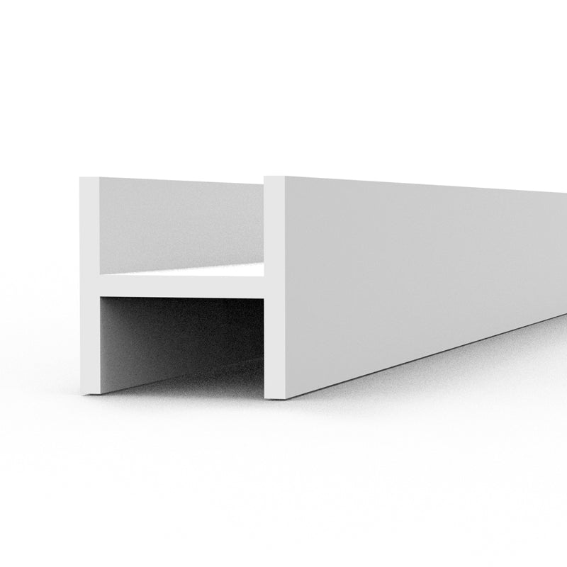 Ak Interactive - Styrene - Beams H Shape 3.0 X 3.0 X 350 mm X 3 Units