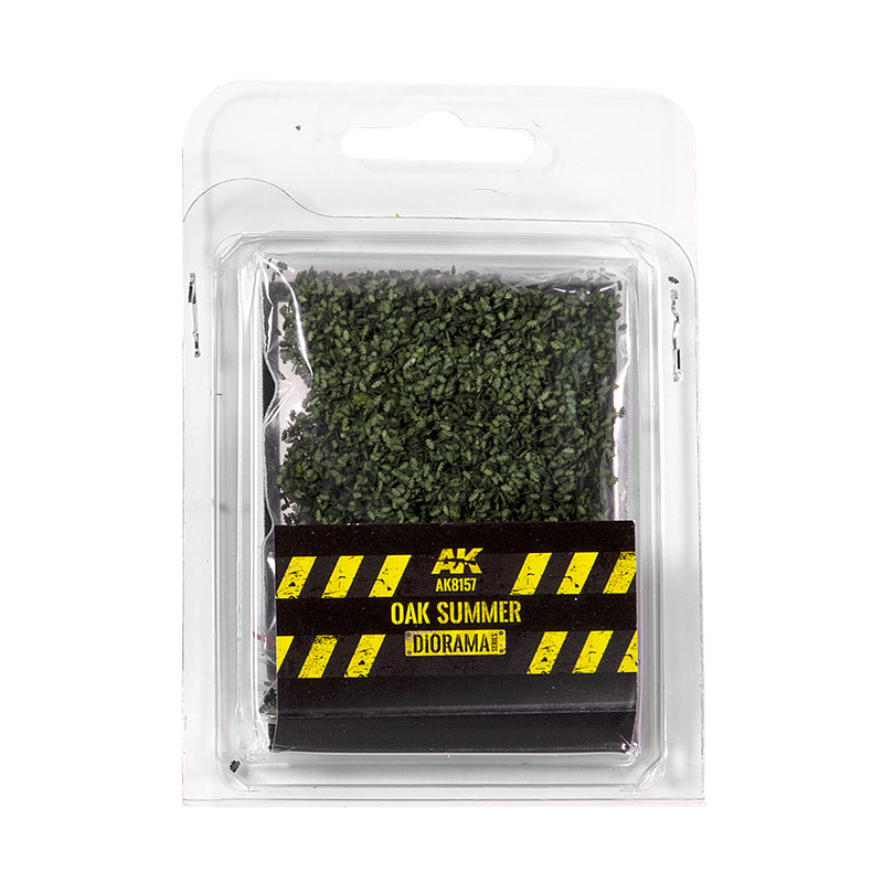 AK Interactive Vegetation - Oak Summer Leaves - 28 mm. 1/72 (Bag 7 gr.)