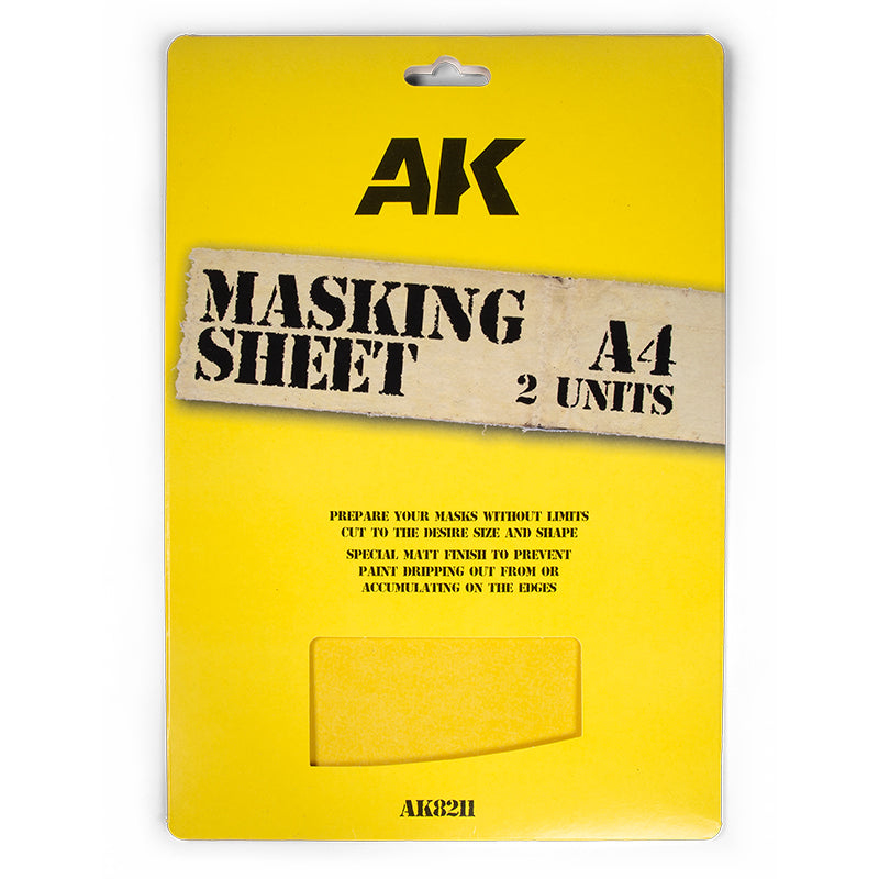 Ak Interactive - Basics - Masking Tape A4 - 2 Units