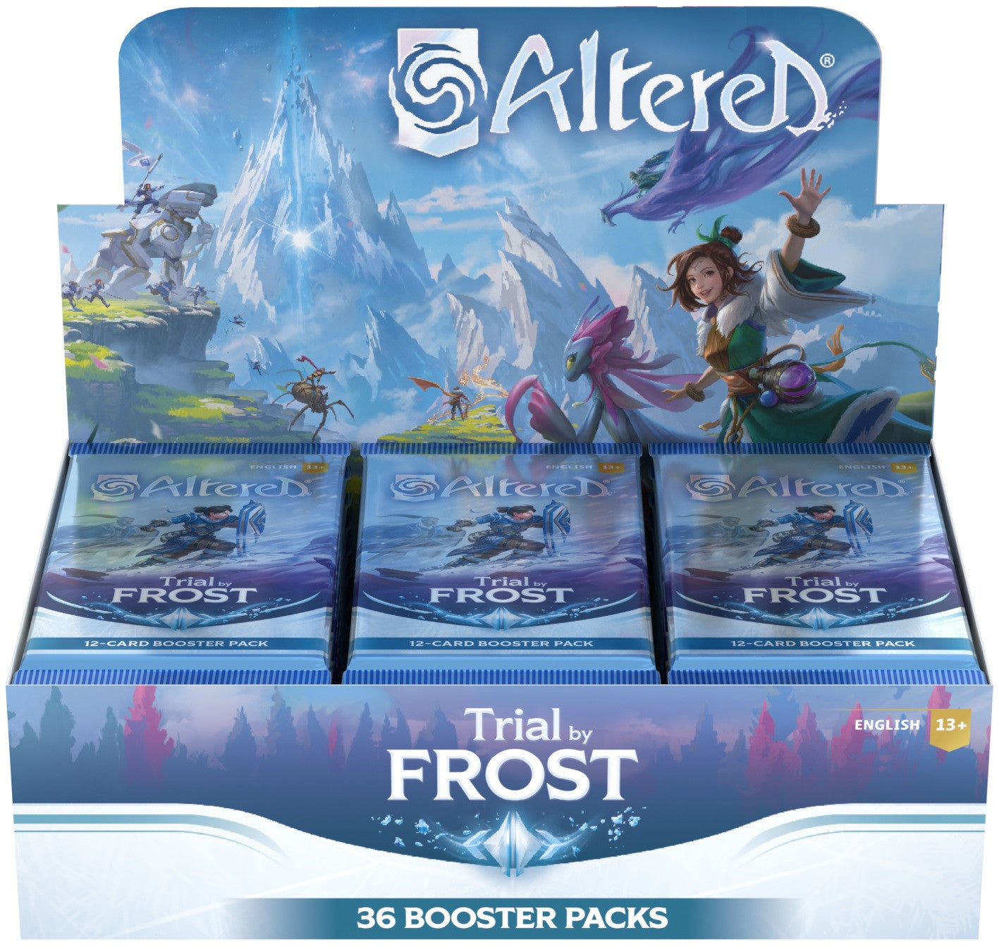 Altered - Trial by Frost Booster Display (13 cards per Booster) 36 Boosters per display