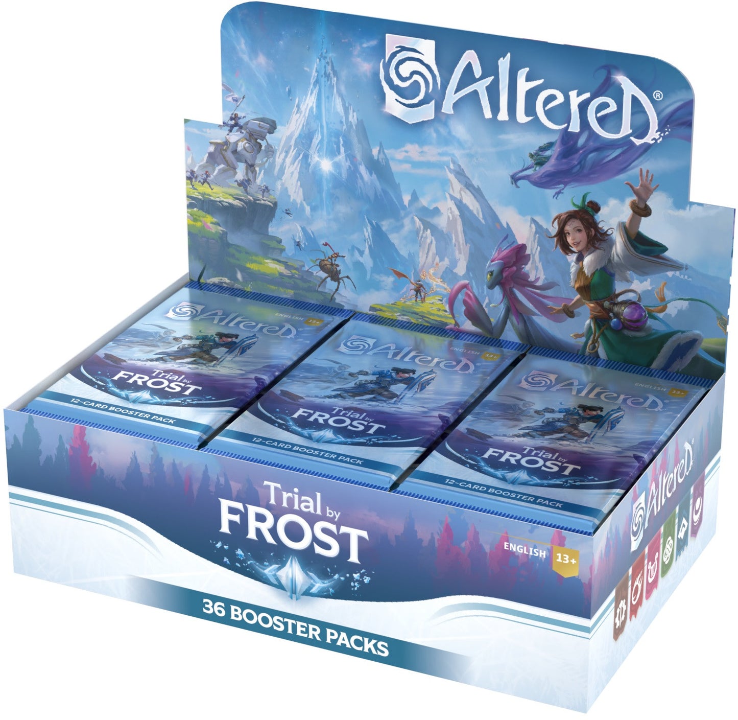 Altered - Trial by Frost Booster Display (13 cards per Booster) 36 Boosters per display