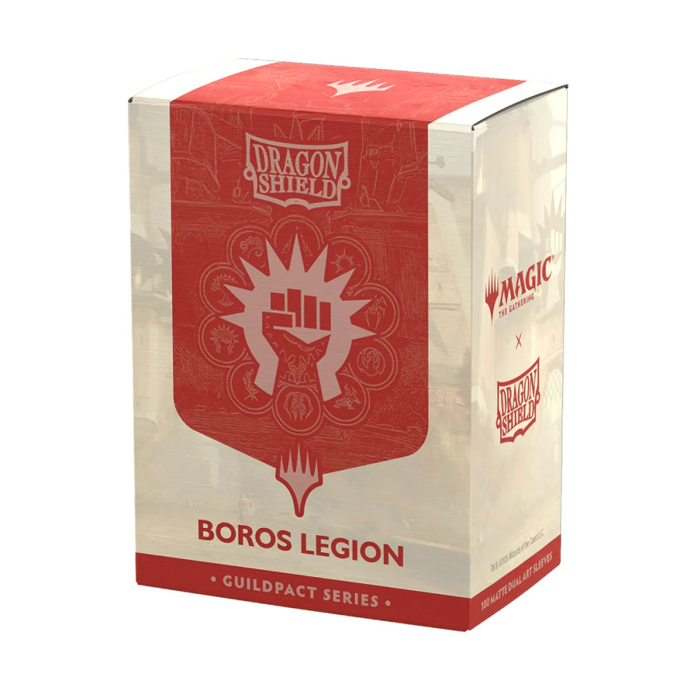 Dragon Shield: Sleeves – Matte Dual Art – MTG Guildpact Series: Boros Legion