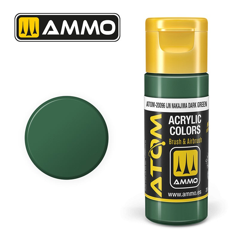 Ammo by MIG - Atom Color - Ijn Nakajima Dark Green 20ml
