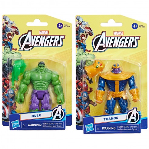Avengers - 4In Deluxe Evergreen Figure Assortment (8)