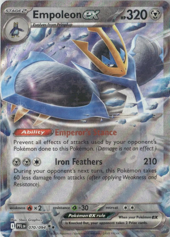 Empoleon ex - 070/094 - ME02: Phantasmal Flames