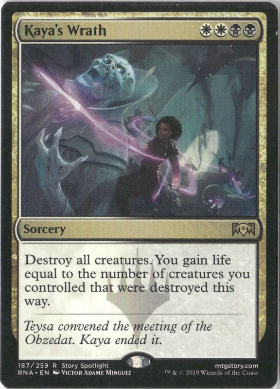 Kaya's Wrath - Ravnica Allegiance
