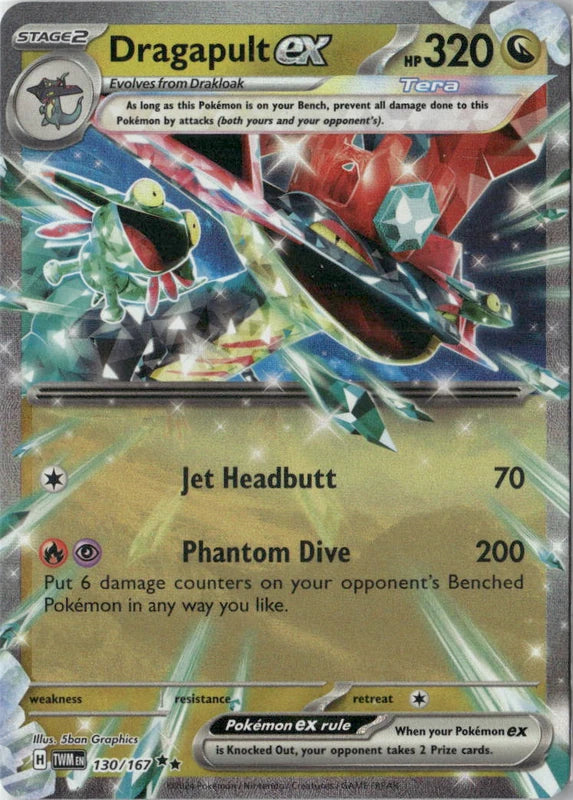 Dragapult ex - 130/167 - SV06: Twilight Masquerade