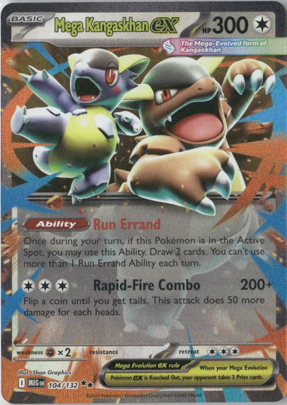 Mega Kangaskhan ex - 104/132 - ME01: Mega Evolution