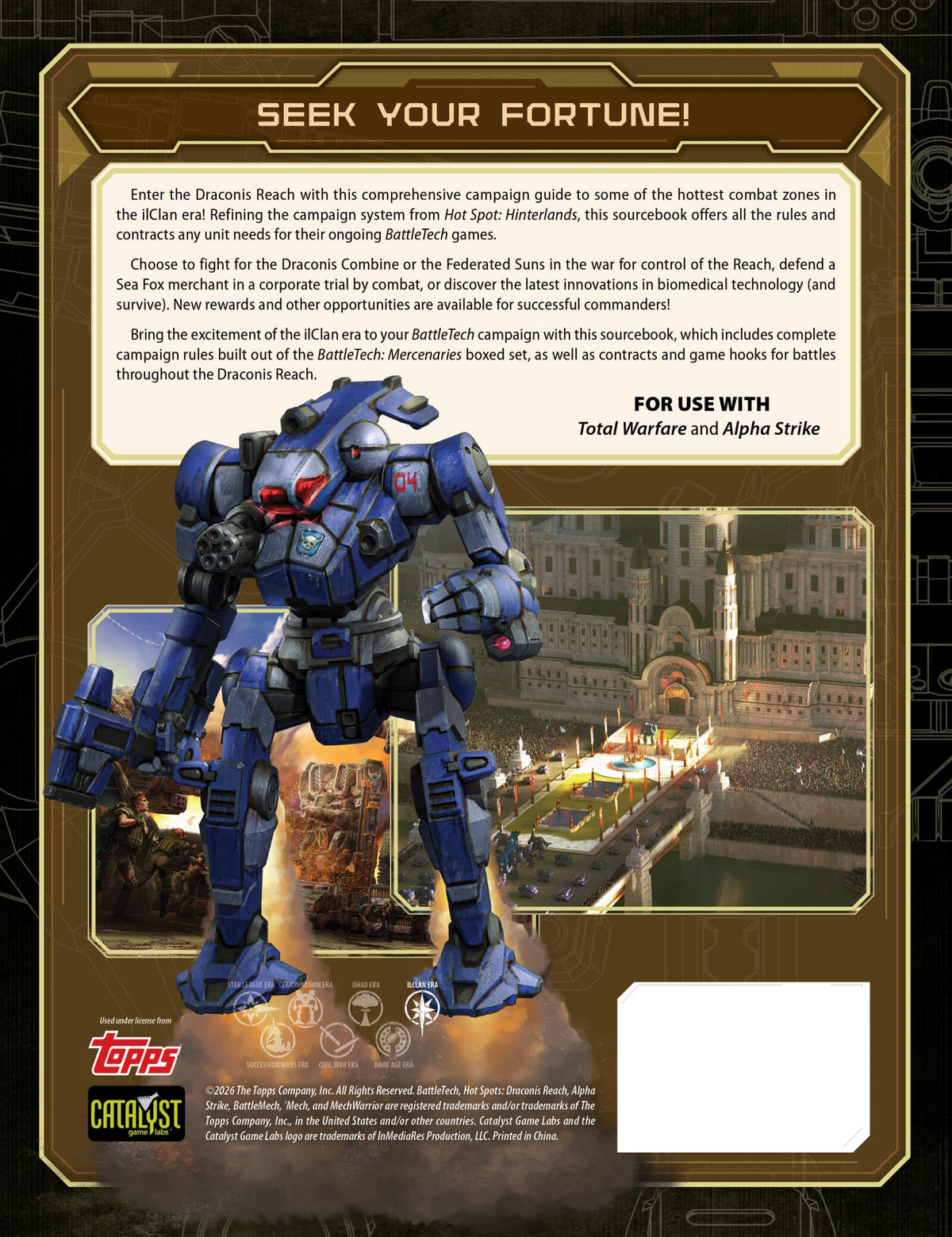 BattleTech Hot Spots Draconis Reach