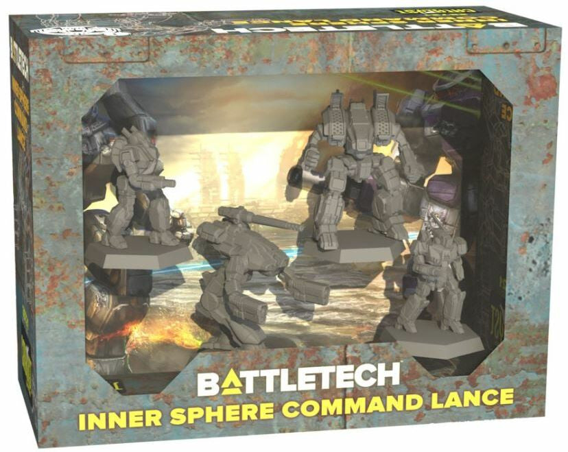 BattleTech Inner Sphere Command Lance Miniatures