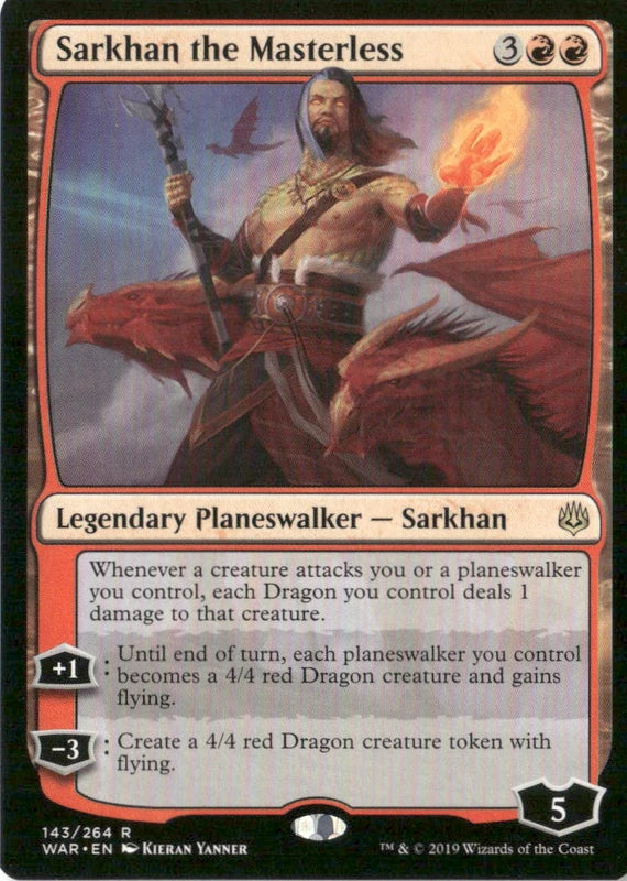 Sarkhan the Masterless - War of the Spark