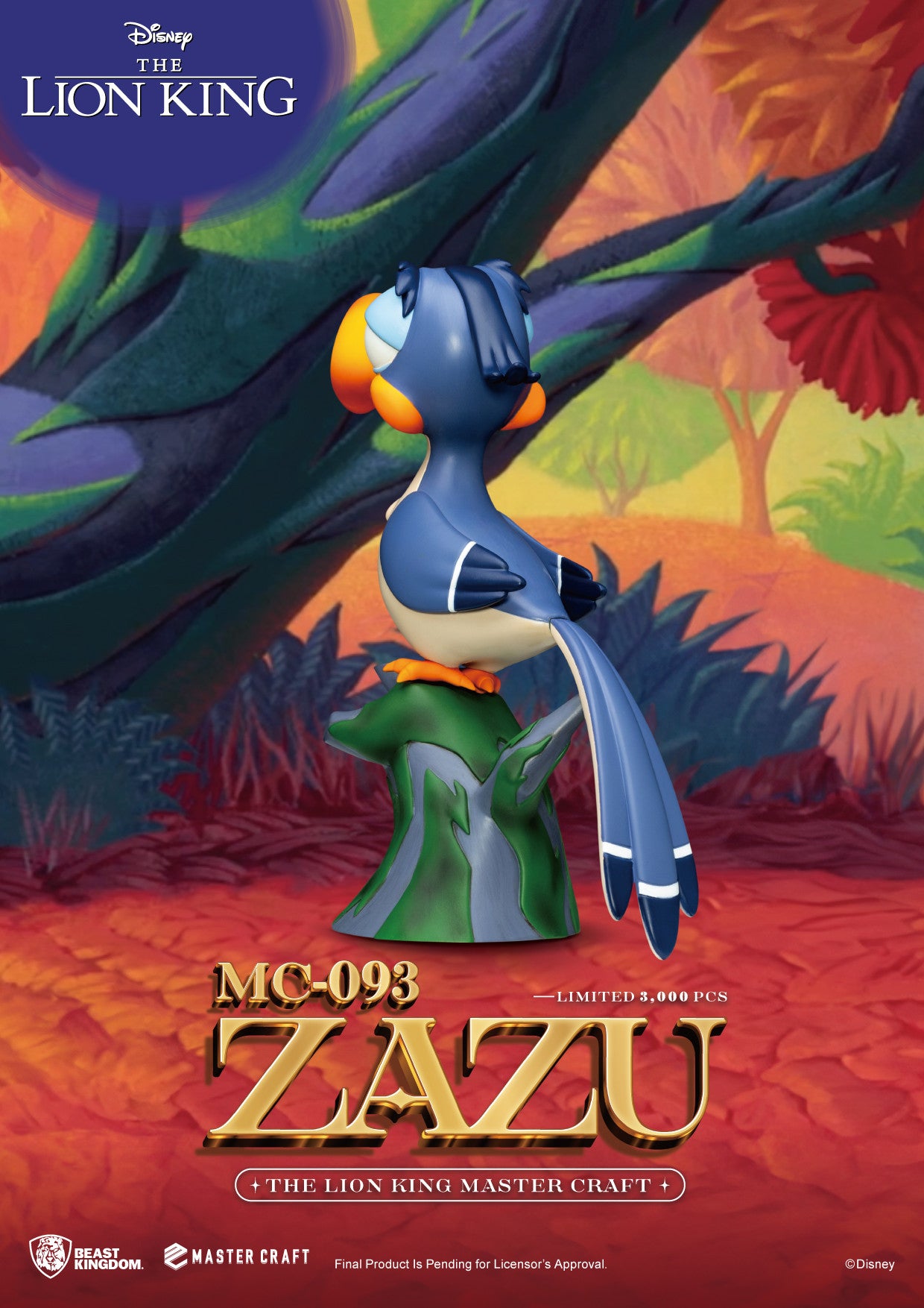 Beast Kingdom Master Craft The Lion King Zazu