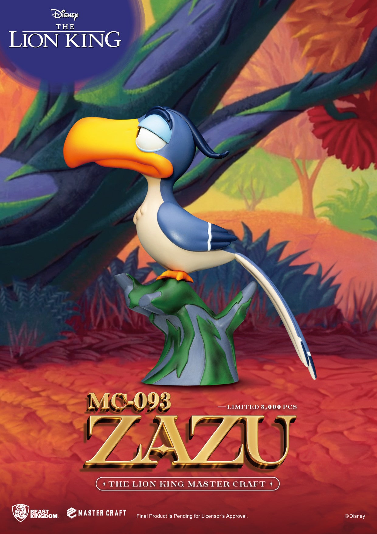 Beast Kingdom Master Craft The Lion King Zazu