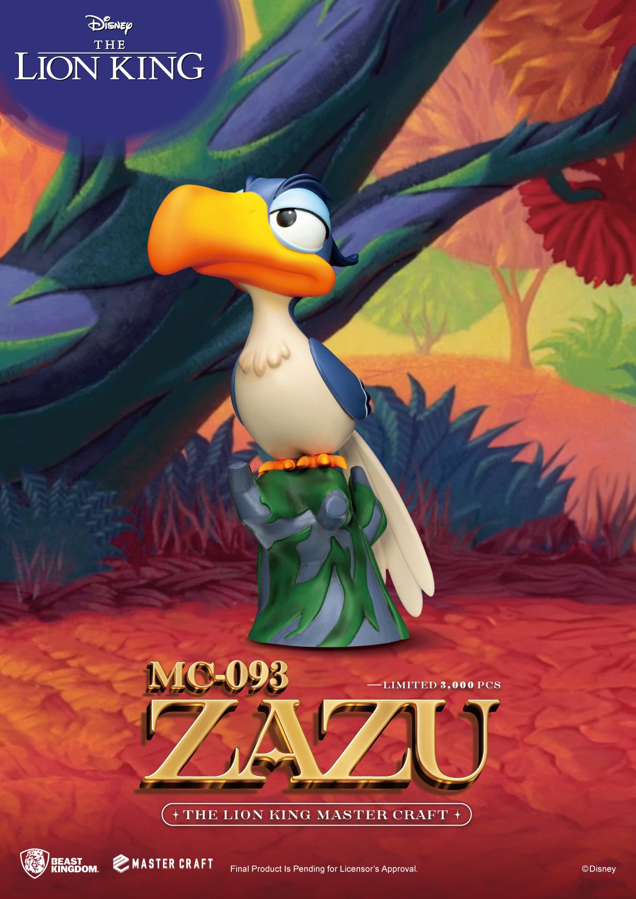 Beast Kingdom Master Craft The Lion King Zazu