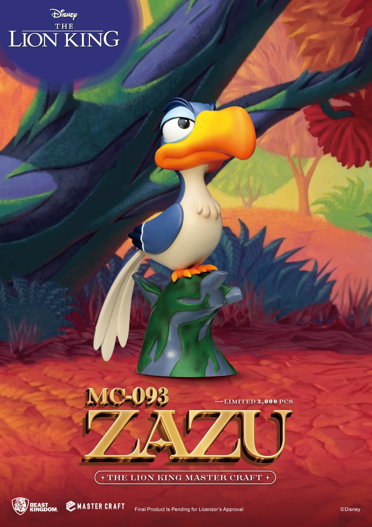 Beast Kingdom Master Craft The Lion King Zazu