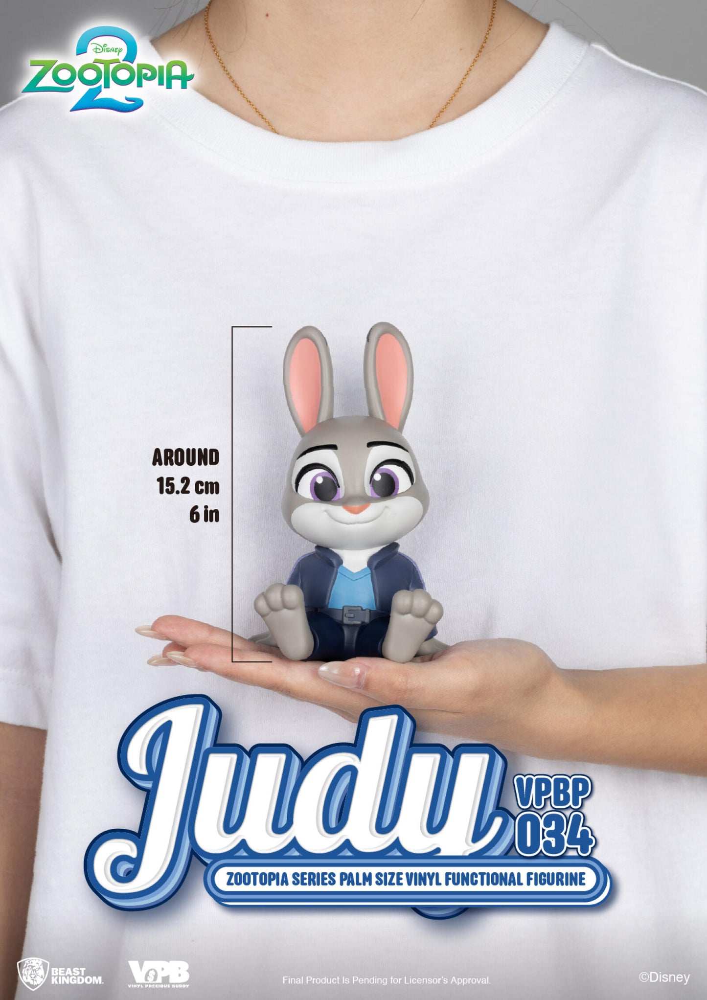 Beast Kingdom Piggy Bank Zootopia Series Palm Size Vinyl Functional Figurine Judy