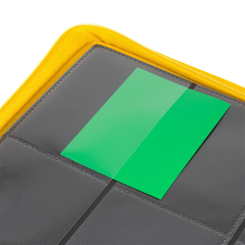 Collector's Series 4 Pocket Zip Trading Card Binder - YELLOW