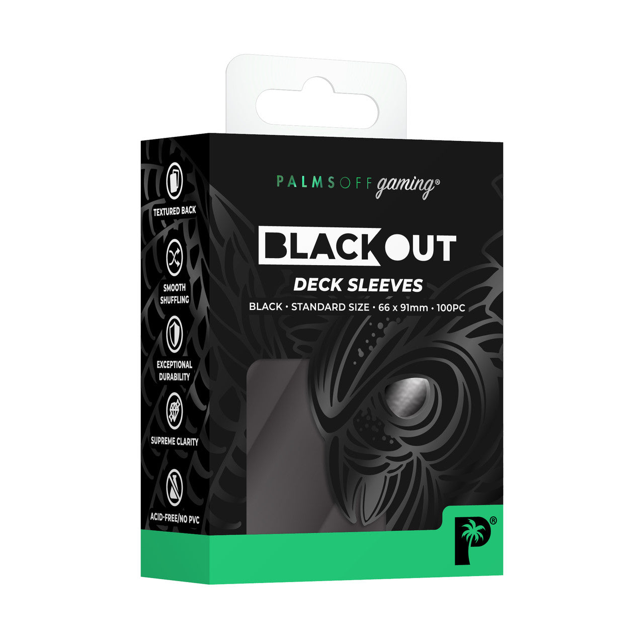 Blackout Deck Sleeves Black - 100pc