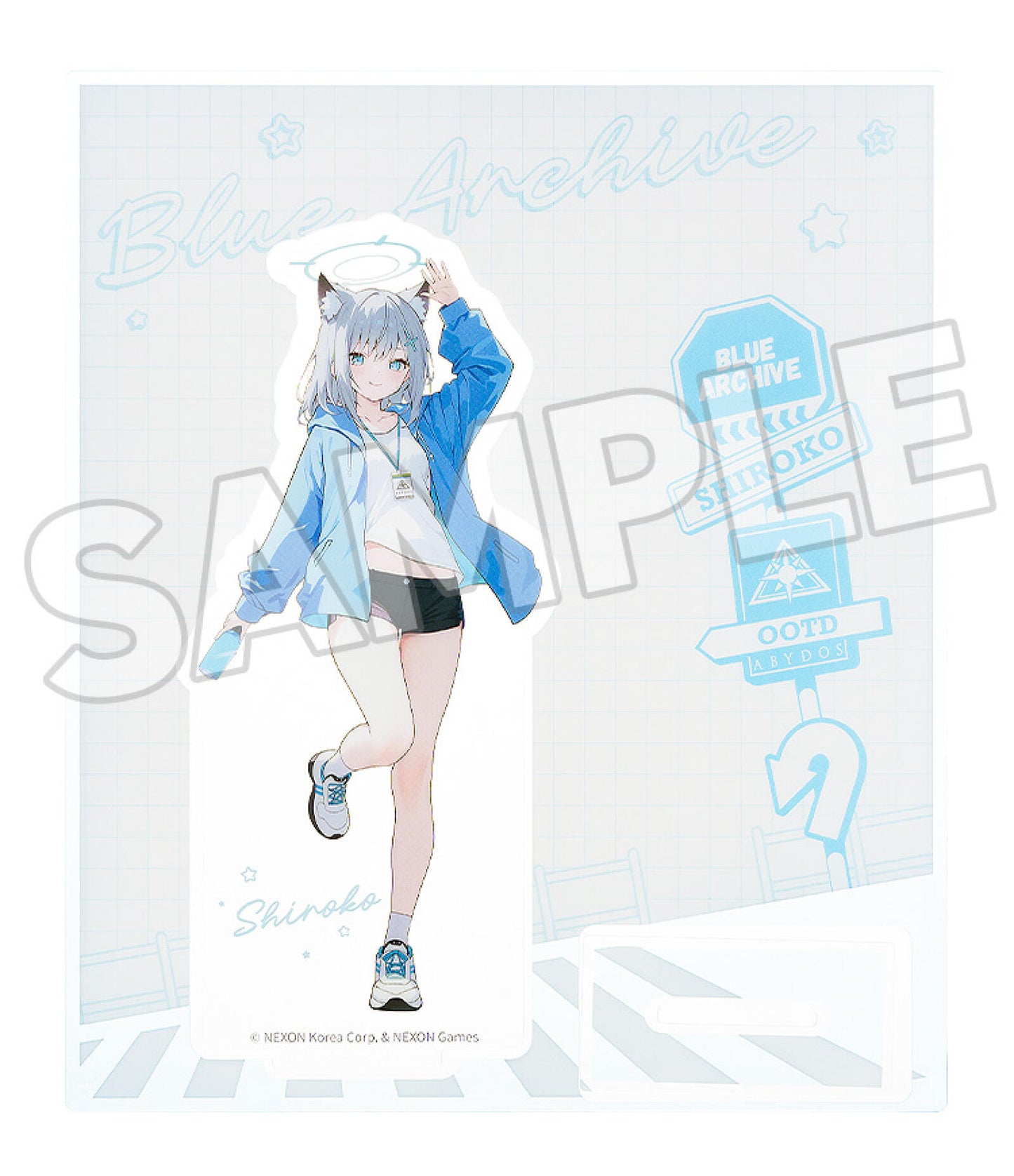 Blue Archive Holiday Saunter Series Acrylic Stand Shiroko